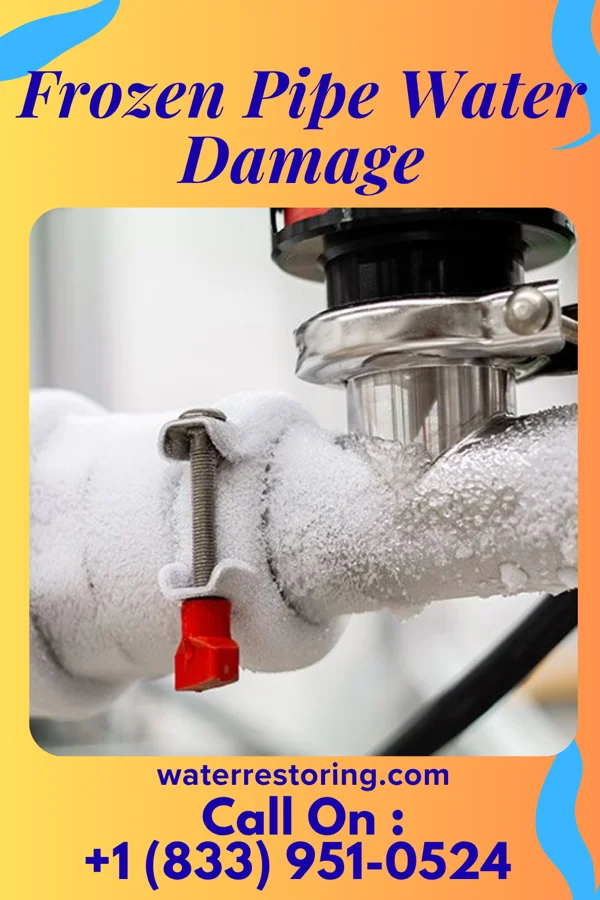 Frozen Pipe Water Damage in North Judson, IN